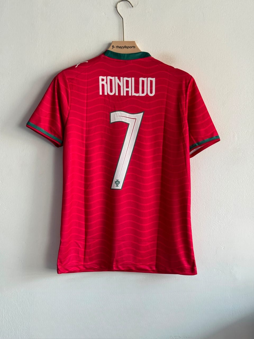 RONALDO 7 PORTUGAL 2025/26 HOME KIT EMBROIDERY
