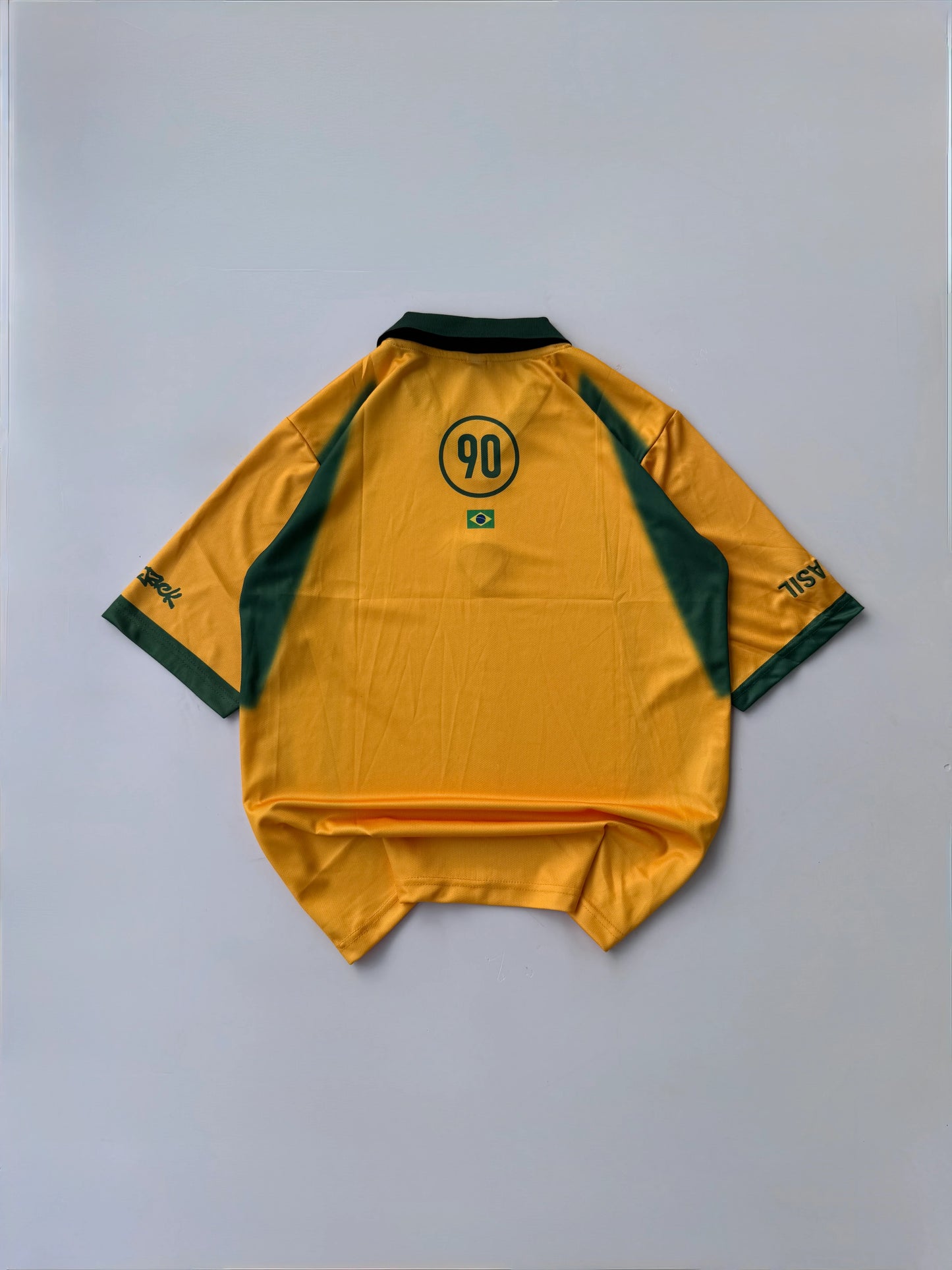 NO NAME BRAZIL CACTUS X NIKE T90 VINTAGE FIVE SLEEVE EMBROIDERY POLO