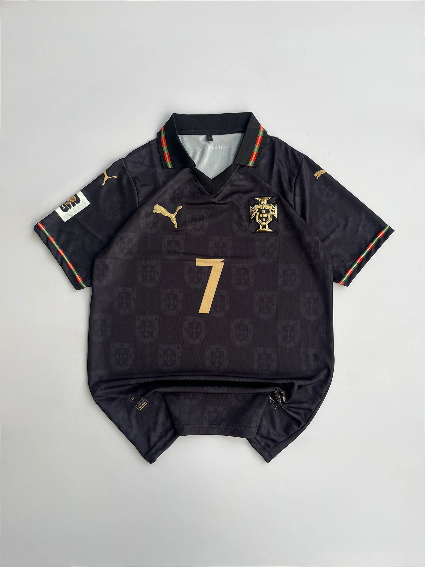 RONALDO 7 PORTUGAL 2025/26 SPECIAL EDITION KIT EMBROIDERY POLO