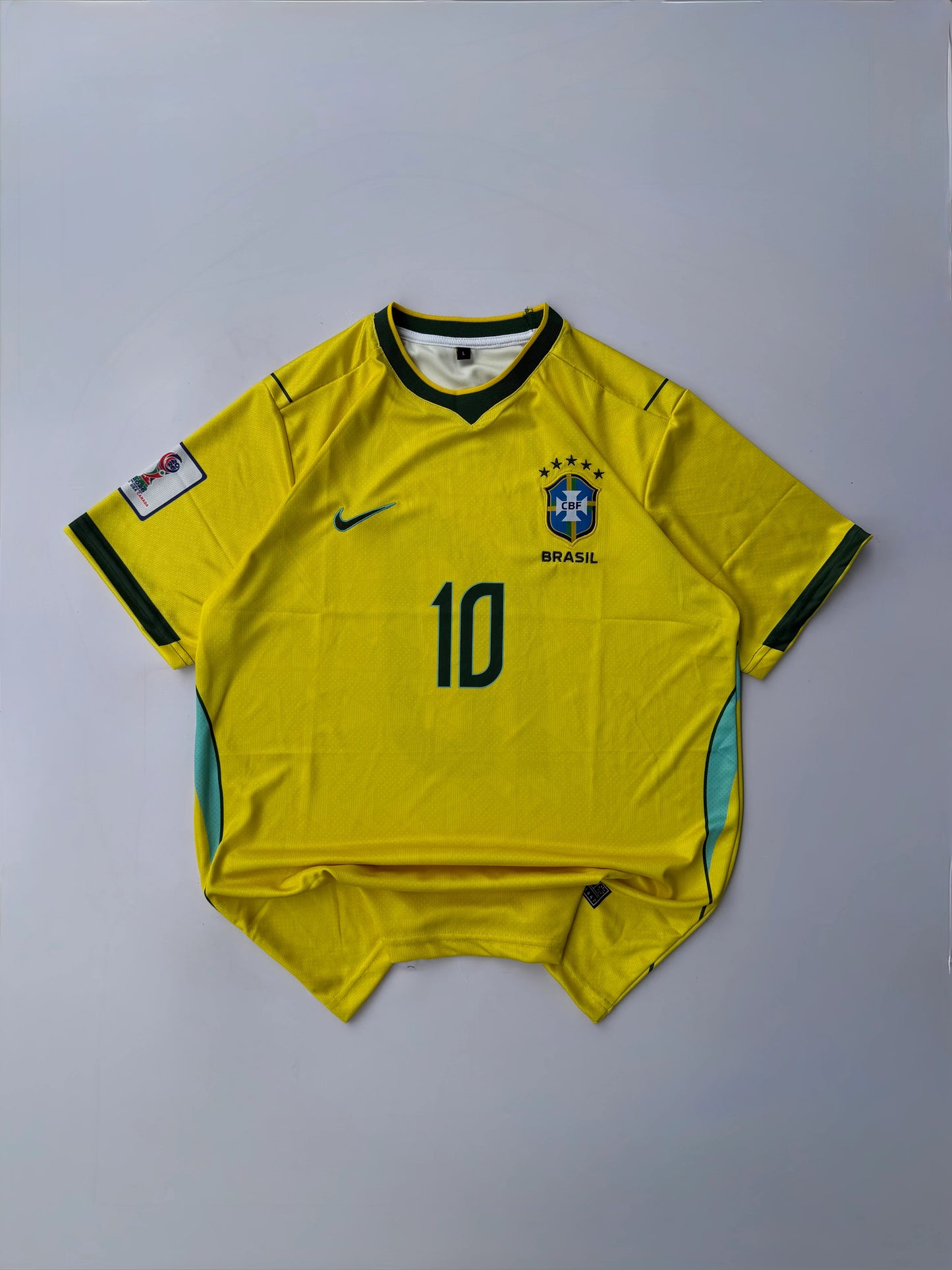 NEYMAR JR BRAZIL 2026 WORLD CUP HOME KIT EMBROIDERY