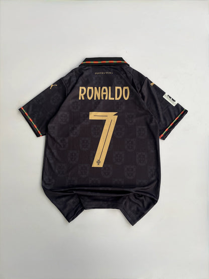 RONALDO 7 PORTUGAL 2025/26 SPECIAL EDITION KIT EMBROIDERY POLO
