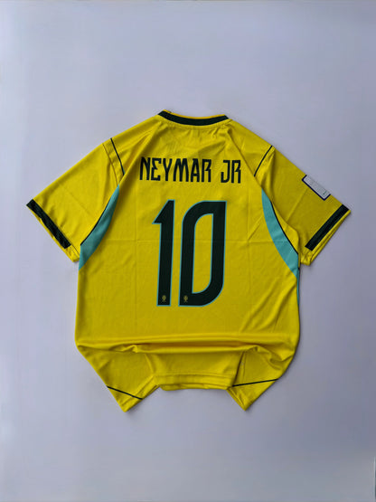 NEYMAR JR BRAZIL 2026 WORLD CUP HOME KIT EMBROIDERY