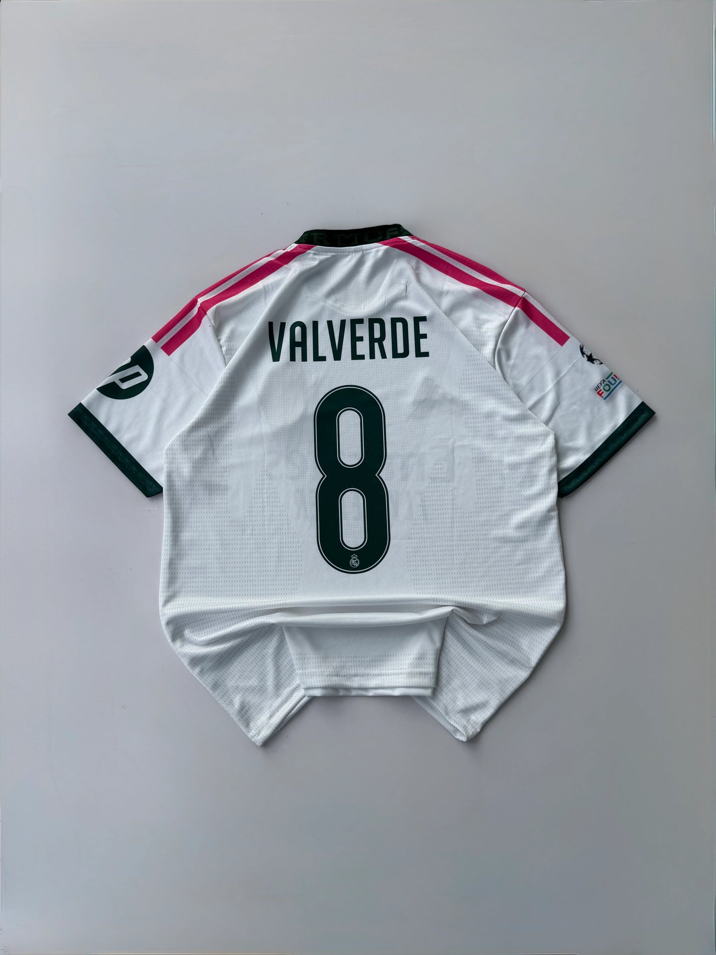 VALVERDE 8 REAL MADRID 2026/27 NEW SEASON HOME KIT EMBROIDERY