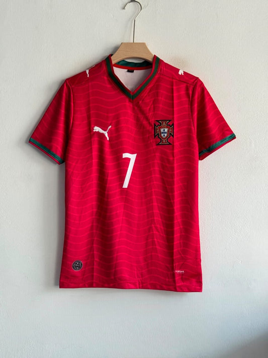 RONALDO 7 PORTUGAL 2025/26 HOME KIT EMBROIDERY