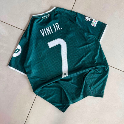 VINI JR  7 REAL MADRID 2026/27 NEW SEASON AWAY KIT EMBROIDERY